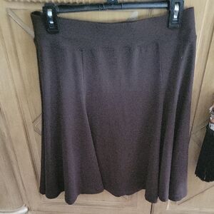 Jockey Dark Brown A-Line Skirt